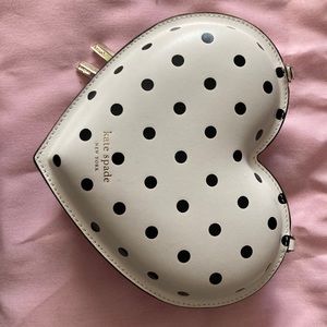 3d cabana dot heart crossbody